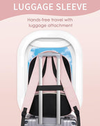 MATEIN Pink Laptop Backpack, 17 Inch TSA Approved Travel Carry On Backpack for Women, Large Work Compuer Bag with Charging Hole & Luggage Strap, Water Resistant Anti Theft College Nurse Bag