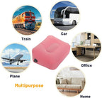 Inflatable Foot Rest Pillow for Travel,Kids Airplane Bed,AdjustableAir Travel Essentials,Car, Office, Home - Fast Inflation （Pink