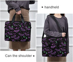 MNSRUU Laptop Bag for 15.6 inch Black Gothic Bats