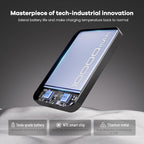 Power Bank, Ultra-Thin 10,000mAh Magnetic Wireless Portable Charger, 22.5W Fast Charging Battery Pack, Comes with USB-C Cable, Designed for iPhone Air /17/16/15/14/13/12