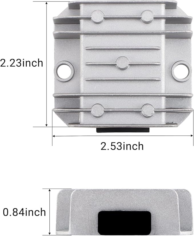 DROK Adjustable Voltage Regulator, IP68 Waterproof DC to DC Buck Converter 8-35V to 3-24V 5A, Aluminum Protective Case Step Down Converter 5V 12V Power Supply