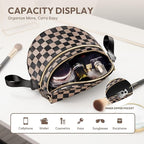 Cross Body Bag for Women Bum Bag Checkered Belt Bags Fanny Packs for Girls Travel Purse Fashion Waist Packs Crossbody Nylon Purse Trendy Shoulder Bags for Womens