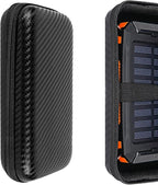 Portable Solar Charger Storage Box, Power Bank Hard Travel Case, Compatible with Kepswin Solar Charger 42800mAh, Compatible with kepswin Solar Power Bank 49800mah (Black)