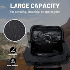 MIER Water Resistant Backpack Duffle Heavy Duty Convertible Duffle Bag with Backpack Straps for Gym, Sports, Travel