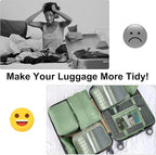Packing Cubes for Travel-10 Set Luggage Organizer Bags for Family, Mesh Breathable Packing Cubes for Suitcases Durable Travel Essentials Bags Set