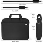 BAFFINA Laptop Shoulder Bag 15.6 16 17.3 Inch for Men Women,Waterproof Computer Carrying Case Messenger Bag Briefcase Work