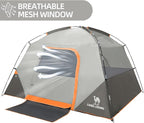 CAMEL CROWN Tents for Camping 4/8 Person Waterproof Tent Quick Setup Folding Outdoor Backpacking Tents Family Hiking