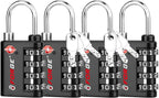 Forge Dual-Opening: Key or Combination Lock, TSA Approved Luggage Lock for Luggage, Pelican case, Travel, Gym, School and More.