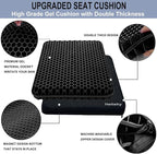 Gel Seat Cushion for Long Sitting Pressure Relief (Extra Large & Thick) - Non-Slip Gel Chair Cushion for Back,Sciatica,Tailbone Pain Relief - Seat Cushion for Office Desk Chair,Car Seat,Wheelchair