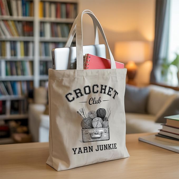 Aesthetic Canvas Tote Bag, Cute Reusable Bags for Women with Inner Pocket