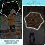 ALAZA Kids Umbrella for Girls Boys UPF 50+ Anti-UV Umbrella for Rain and Sun Age 3-8