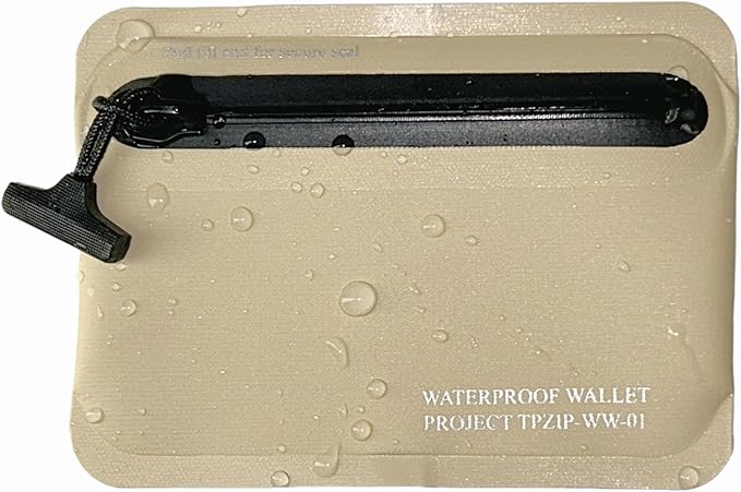 Heavy Duty Airtight Wallet Submersible Waterproof Wallet Protection for Keys, Cards