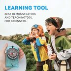 Compass Hiking Survival, Wilderness Survival Compass for Kids- Magnetic Gear Set Navigation Map- Backpacking Camping Hunting Survival