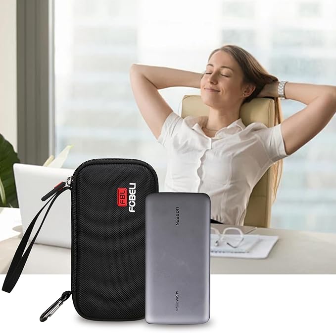 FBLFOBELI Hard Case Replacement for UGREEN 145W Power Bank 25000mAh Portable Charger/for UGREEN 100W 20000mAh Power Bank, Case Only