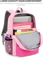 mibasies Kids Backpack for Girls 5-9: Large Girls Backpack for Elementary School