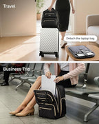 LUGGEX Underseat Carry On Luggage with Wheels, UDK Stylish Lightweight Under Seat Luggage, Soft Sided Personal Item Suitcase for Short Trip (UX-Core, All Black, 16 Inch)