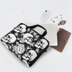 MNSRUU Laptop Bag for 15.6 inch Black Gothic Bats