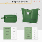 2 Piece Luggage Sets with Bags, Lightweight ExpanableCarry on Luggage Sets, Hardshell ABS Spinner Wheels Suitcase with TSALock,for Women Men, 20 IN & 24 IN, Green