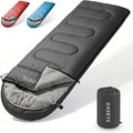 oaskys Camping Sleeping Bag - 3 Season Warm & Cool Weather - Summer Spring Fall Lightweight Waterproof for Adults Kids - Camping Gear Equipment, Traveling, and Outdoors