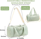 BLUBOON Duffle Bag Girls Kids Cute Gym Bag with Shoes Compartment & Wet Separation Waterproof Sports Overnight Travel Bag