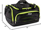 Cypress Small Duffel Gym Sports Bag with Shoe Compartment