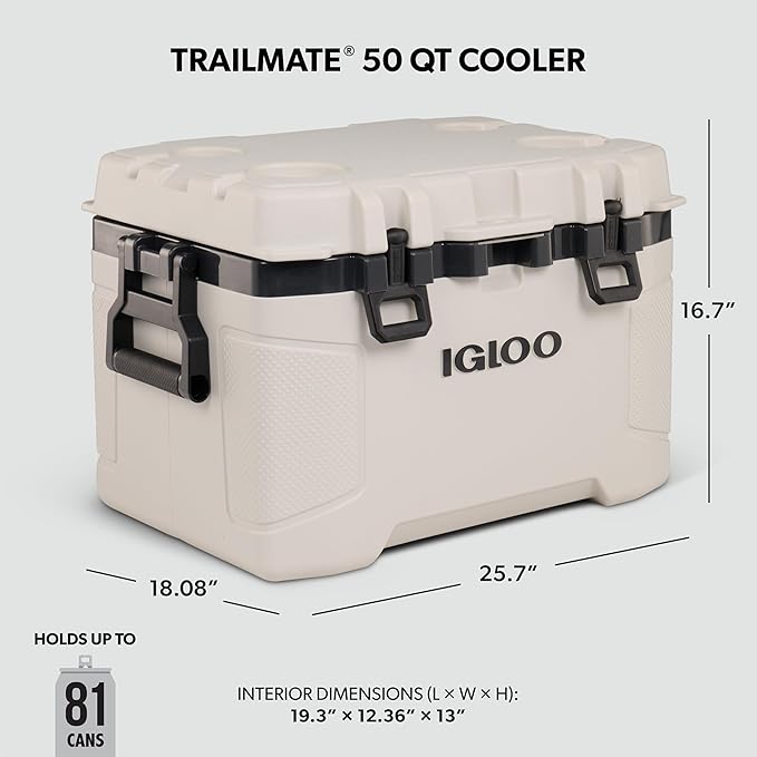 Igloo Trailmate Cooler | Insulated Hard Shell Ice Chest