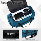 MIER Large Gym Bag for Men Sports Duffle Bag with Shoe Compartment 60L Lightweight Duffel Bags for Workout Fitness Travel