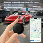 2-Pack Bluetooth Item Finder | Keys Luggage Wallet Locator for iOS & Android | No GPS, Shows Last Known Location | No Monthly Fee | IP67 Waterproof | 1-Year Battery (Black)