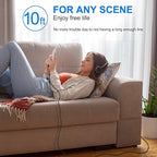 iPhone 17 16 15 Charger Fast Charging, 3 Pack PD 20W USB C Charger with 10FT Cord, USB C Cable Type C Chargers Block for iPhone 17/17 Pro/17 Pro Max/16/16 Plus/16 Pro/16 Pro Max/15/15 Pro（Black）