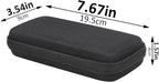 khanka Hard Travel Case Replacement for Anker 325/535 Power Bank PowerCore 20K Portable Charger 20000mAh, Case Only (Black)
