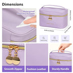 25 Pcs Mother's Day Gift, Lavender Bath & Body Gift Basket Set for Women, Hydrating Skin Care Set, Self Care Home Spa Gifts, Cosmetic Bag, Necklace, Christmas, Birthday, Anniversary, Wife