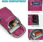G4Free Lightweight Packable Hiking Backpack for Men Women Small Hiking Daypacks Foldable Shoulder Pack Casual Outdoor Bag 11L