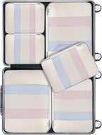 BAGAIL 6 Set/8 Set/10 Set Packing Cubes Various Sizes Packing Organizer for Travel Accessories Luggage Carry On Suitcase