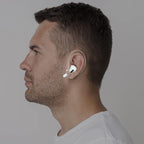 AirPods Ear Hooks - Upgraded Anti Slip Sports Clip Hooks for AirPods 1, 2, 3, 4, Pro and Pro 2 Transparent