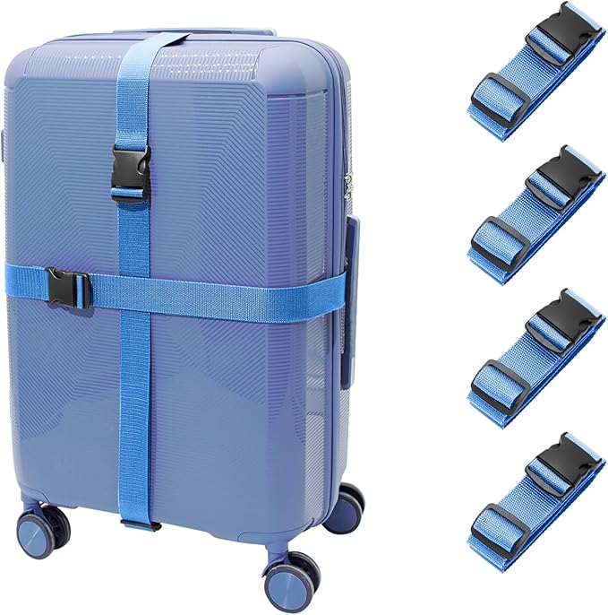 Luggage Straps 2-80Light Blue
