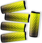 5 Pack Neoprene Luggage Handle Wraps for Suitcase Travel Luggage Tags/Identifiers/Marker/Grips (2.0 Version) (Triangle)