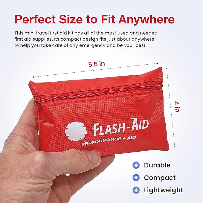 Bulk 240-Pack Mini First Aid Kits – Compact Travel IFAKs in Reusable Pouches – First Aid Supplies for Emergency Preparedness, Events, Corporate Safety, Classrooms, Schools, and Outreach Programs