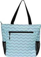 Original Floral Water Resistant Large Tote Bag Shoulder Bag for Gym Beach Travel Daily Bags Upgraded