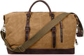 S-ZONE Duffle Bag for Travel Canvas Duffel Bag Carry on Weekender Bag for Men