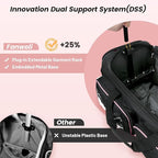 Fanwoli 28" Dance Bag with Garment Rack | Ultra-Light Collection| More Lightweight & Wear-Resistant| Ideal Competition Duffle Bag for Dancers Livestreamer Athletes