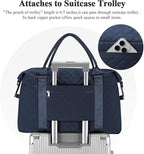 HYC00 Travel Duffel Bag,Carry-on Overnight Weekender Bags for Women,Sports Tote Gym Bag with Wet Pocket