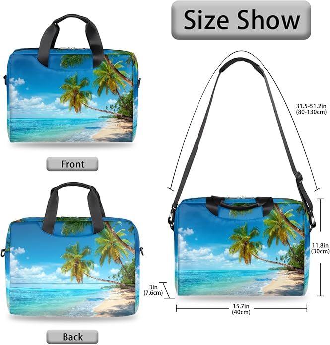 Cute Laptop Shoulder Bag for Women Men, Computer Laptop Bag Laptop Sleeve Case Laptop Satchel Briefcase Carrying Bag QA-1