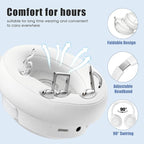 BERIBES Bluetooth Headphones Over Ear, 65H Playtime and 6 EQ Music Modes Wireless Headphones with Microphone, HiFi Stereo Foldable Lightweight Headsets, Deep Bass for Home Office Cellphone PC Ect.