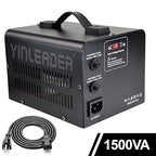 Yinleader 1500W 110V to 220V or 220V/230V/240V to 110V/120V Power Converter Step Up/Down Voltage Transformer Converter for Use 220V Overseas Appliances