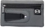 RFID Hidden Clip Stash Money Belt - Ultra Thin Anti-Theft Travel Pouch with Credit Card Slots for Women/Men, Perfect for International Travel, Daily Commute & Outdoor Activities (Dark Grey)