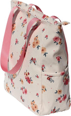 Original Floral Water Resistant Large Tote Bag Shoulder Bag for Gym Beach Travel Daily Bags Upgraded