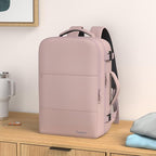 Taygeer Laptop Backpack for Women, Large Travel Backpack with 17.3 inch Laptop Compartment, TSA Friendly 40l Carry On Mochila, Daypack Business Computer Bag for Office Work Travel Essentials, Pink