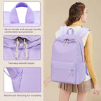 LOIDOU Backpack for Teen Girls Middle-School Primary Elementary Bookbags 17inch Kids Backpack Women laptop Backpack Lightweight Casual Daypack