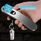 Luggage Scale, NEW 2.0 Portable Digital Suitcase Weight Scale with USB Charging, 110 Lb/50kg Luggage Scale with Hook, Travel Scale for Travel, Household and Outdoor
