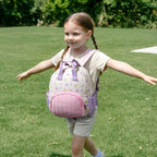 GAGAKU Toddler Backpack for Girls 2-4 years Kids Mini Backpacks Cartoon Breathable Comfortable Preschool Daypack for School Travel Lightwieght Bag - Butterfly